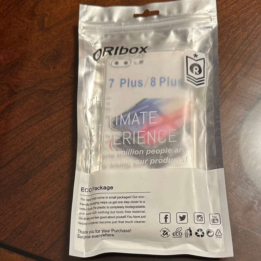 ORIbox iPhone 7 Plus/8 Plus Case - Clear